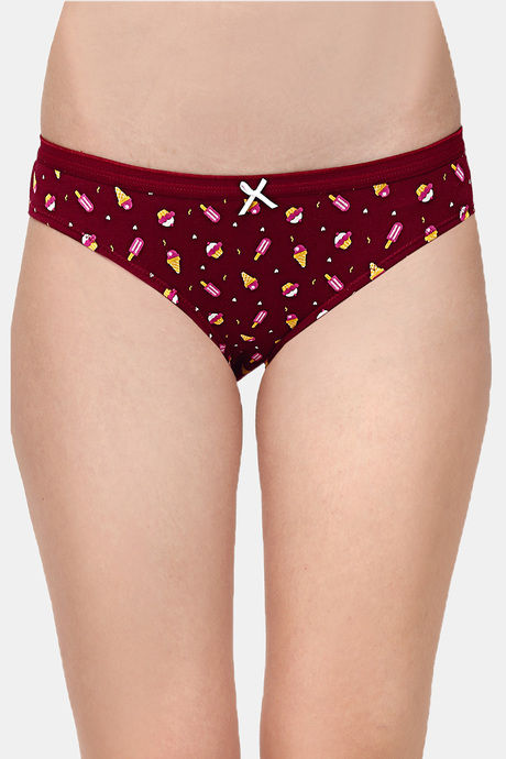 Soie Medium Rise Half Coverage Bikini Panty (Pack of 6) - Multicolor — image 23